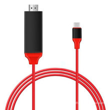 New Design Durable Type-c to HDMI Cable 4K High Speed